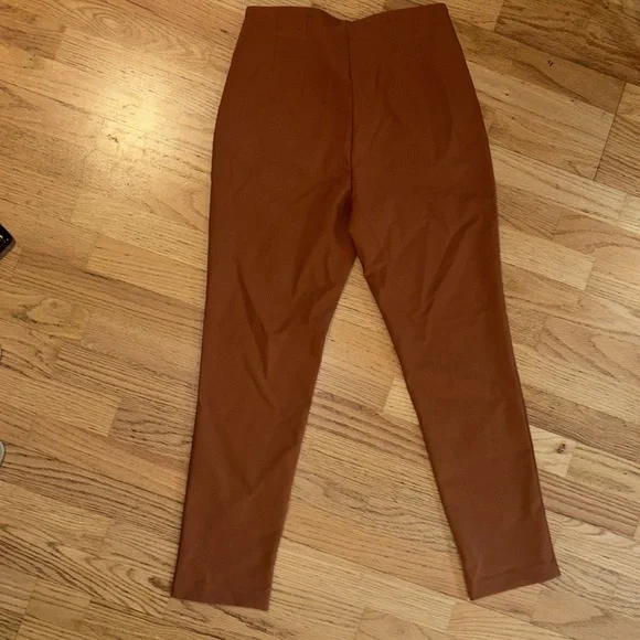Rachel Zoe Chic rust pants size 10 - Picture 5 of 10